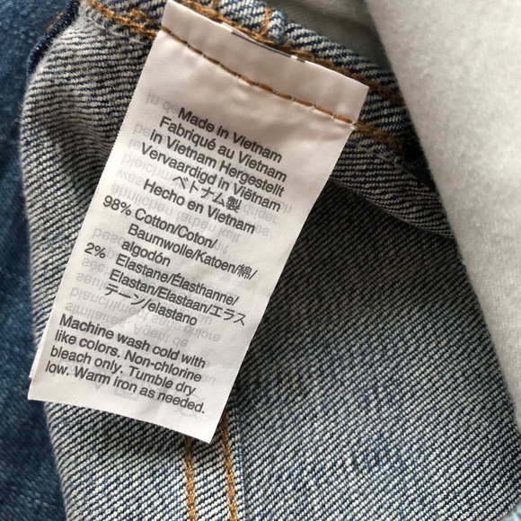 NWT Madewell 9" Mid-Rise Skinny Jeans in York Wash: Rip&Repair Edition Size 23 - Picture 7 of 11